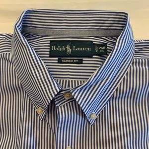Ralph Loren Polo Mens button shirt size 2XB big